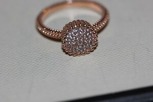 【送料無料】ネックレス ロンドンローズゴールドリンク2ホワイトトパーズ サイズngenuine links of london rose gold vermeil pure 2 round white topaz ring size n