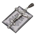 【送料無料】ネックレス　シルバージャンボクロスホーリーランドペンダントsilver 925 xxl jumbo 70mm orthodox cross holyland blessed pendant sepulche churh