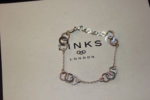 【送料無料】ネックレス　ロンドンオーロラマルチリンクブレスレットリンクgenuine links of london aurora bi metal multi linked 20cm bracelet 50102532