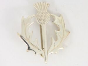 【送料無料】ネックレス　シスルブローチスターリングシルバースコットランドレディースortak thistle brooch sterling silver scottish ladies 925 49g ct71