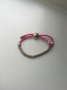 【送料無料】ネックレス　ロンドンピンクコードブレスレットリンクlinks of london effervescence pink cord friendship bracelet