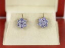 【送料無料】ネックレス　タンザナイトスターリングシルバーイヤリングレディースtanzanite sterling silver earrings ladies stunning 24g 925 sh8