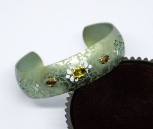 ネックレス　ペリドットスモーキートパーズブレスレットhollyyashi mirabella bracelet with peridot and smoky topaz