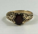 yzlbNX@Be[WCG[S[hK[lbgZbghXOTCYvintage 1979 9ct yellow gold garnet set dress ring size p 25g