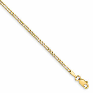̵ۥͥå쥹14kե󥯥󥯥åank6714k polished figaro link anklet ank67