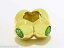 ̵ۥͥå쥹åɥɥɥӡbd037 genuine 9ct solid yellow gold natural emerald bead fourlights