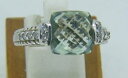 【送料無料】ネックレス　グラムジュディススターリングシルバーライムグリーンクォーツサイズリング74 grams judith ripka sterling silver lime green quartz amp; cz size 98 ring a9