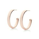 【送料無料】ネックレス モニカローズゴールドフィジーフープイヤリング￥monica vinader rose gold fiji large hoop earrings rpr150