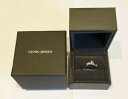 【送料無料】ネックレス　ゲオルクイェンセントルンスターリングシルバーリングgeorg jensen torun sterling silver ring 35606483560650