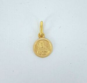 ̵ۥͥå쥹kɥɥmiran 081268 18k yellow gold sacred heart medal 9mm 12 g rrp 255