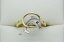 ̵ۥͥå쥹ɥɥե󥰥wonderful 14ct bicolouerd gold dolphin ring size l