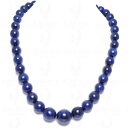 【送料無料】ネックレス アフリカサファイアカボションボールnp1129african blue sapphire gemstone round cabochon...