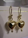 【送料無料】ネックレス kaedesigns genuine 9ct 9kt solid yellow gold danglepuffed heart earringskaedesigns genuine 9ct 9kt solid yellow gold dangl
