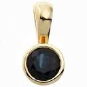 【送料無料】ネックレス ペンダント333ゴールドイェローゴールドゴールドpendant sapphire blue 333 gold yellow gold gold plain ladies(4)