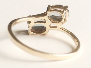 【送料無料】ネックレス ビンテージイエローゴールドリングミスティックトパーズ?????unusual vintage 9ct yellow gold ring english hallmark 9ct 375 mystic topaz