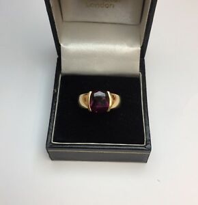 【送料無料】ネックレス　9ct yellow gold amethyst ring9ct yellow gold amethyst ring(4)