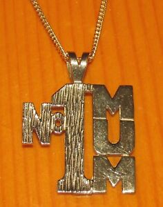 【送料無料】ネックレス イエローゴールドペンダントイエローゴールドチェーンsecondhand 9ct yellow gold 1 mum pendant amp; 9ct yellow gold chain 455cm