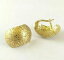 ̵ۥͥå쥹ɥbeautiful 14ct gold patterned earrings full british hallmark