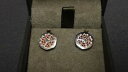 【送料無料】ネックレス ウェールズスターリングシルバーローズゴールドスタッドイヤリング¥welsh clogau sterling silver amp; ro...