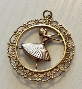 【送料無料】ネックレス　ゴールドバレリーナダンサーペンダントニースbeautiful ladies fully hallmarked 9ct gold ballerina dancer pendant nice