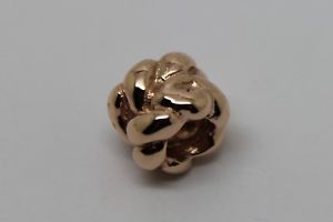 【送料無料】ネックレス　ソリッドローズゴールドブレスレットエクスプレスポストビーズ solid 9ct rose gold 3d weave bead for charm bracelet *free express post