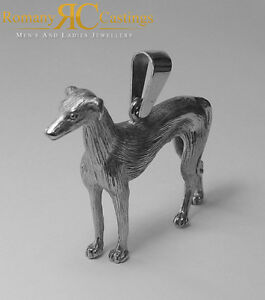 【送料無料】ネックレス グレーハウンド57グラム925スターリングmassive greyhound standing cast in 925 solid sterling silver stunning 57 grams