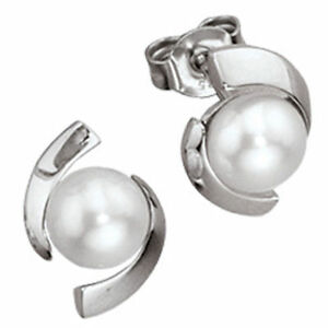 楽天hokushin【送料無料】ネックレス　スタッドイヤリングゴールドホワイトゴールドearrings studs fresh water cultured pearls 333 gold, white gold, ladies