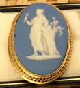 【送料無料】ネックレス　9ctウェッジウッドブローチstunning full hallmarked 9ct gold antique wedgewood brooch lovely quality