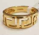 【送料無料】ネックレス ゴールドリング18ct gold ring