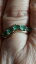 ̵ۥͥå쥹ӥɥ󥰥knatural zambian emerald ring size l to m 079cts 9k gold