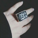 【送料無料】ネックレス ウィットビージェットリングbeautiful whitby jet kundalini ring, was 300