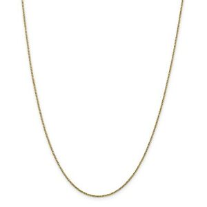 ̵ۥͥå쥹ɥåɥĥȥܥå󥯥֥饹14k yellow gold 095mm solid twisted box link chain w lobster clasp 16 24