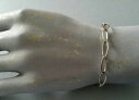 【送料無料】ネックレス ホワイトゴールドモダンスタイリッシュブレスレットチェーン9ct white gold, modernist, stylish, bracelet chain 20 cm(4)