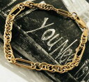 【送料無料】ネックレス 9ctイェローゴールド75リンク 019479ct yellow gold 75 fancy link bracelet 01947