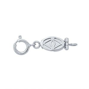 【送料無料】ネックレス　ホワイトゴールドクラスプコンバータネックレスエクステンダーデザイン