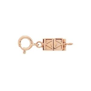 【送料無料】ネックレス　ローズゴールドクラスプコンバータネックレスエクステンダーデザイン