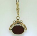 【送料無料】ネックレス イェローゴールドcarnelian spinner pendant9kゴールドyellow gold carnelian spinner...