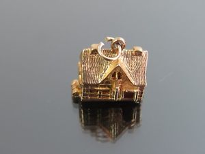 楽天hokushin【送料無料】ネックレス　ビンテージゴールドホースシューインパブrare vintage 9ct gold nuvo the horseshoe inn opening pub charm 1963