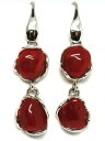 【送料無料】ネックレス シルバー925ペンダントカボションイタリアイアリングearrings silver 925 charm pendants, coral ...