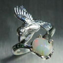 【送料無料】ネックレス　マルチカラーオパールシルバーkkゴールドプラチナリング07ct natural multicolour welo opal 925 silver 9ct 14k 18k gold platinum ring