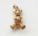 【送料無料】ネックレス ゴールドテディベアペンダントa fantastic 9ct gold movable teddy bear pendant