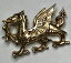 ̵ۥͥå쥹åɥɥɥ饴֥9ct solid gold dragon brooch hallmarked 102g 35mm x 23mm