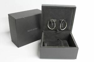 【送料無料】ネックレス　 georg jensenスターリングearhoopイアリング2 georg jensen ladies sterling..