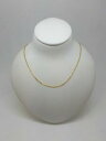 【送料無料】ネックレス ゴールドケーブルチェーンドルmiran 081141 24ct gold cable chain 45cm 17g rrp389