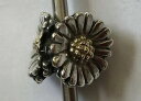 【送料無料】ネックレス スターリングシルバーゴールドデイジーauthentic sterling silver amp; 18ct gold trollbeads daisy