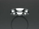 【送料無料】ネックレス ホワイトゴールドレディースコンフォートコート9ct white gold ladies comfort court wedding ri...