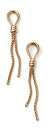 【送料無料】ネックレス ボックス9ctイェローゴールドヘビリンクイアリング9ct yellow gold snake link drop earrings with giftbox