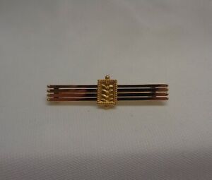 【送料無料】ネックレス アンティークバーブローチイエローゴールドグラムantique bar brooch 15ct yellow gold 44 mm by 6 mm 43 grams