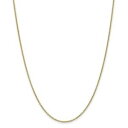 【送料無料】ネックレス イエローゴールドソリッドケーブルリンクチェーンロブスタークラスプ14k yellow gold 14mm polished solid ...