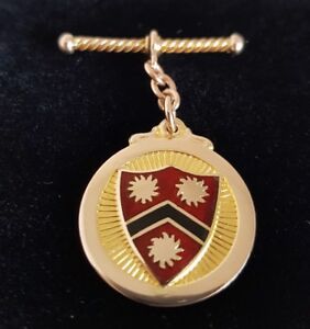 楽天hokushin【送料無料】ネックレス　イエローゴールドフォブバーエナメルa 9ct yellow gold fob with t bar enamelled heraldic crest early c20th